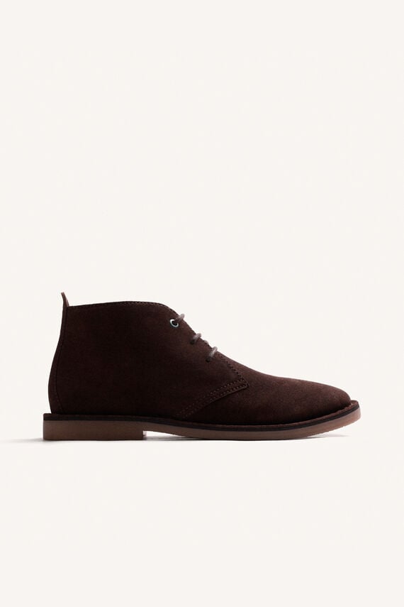 Botines safari piel