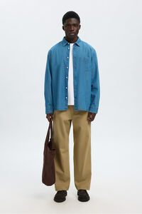 Selected Camisa algodão orgânico