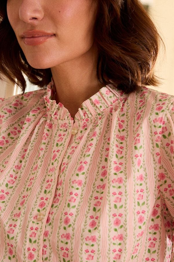 Pol&iacute;n Et Moi Camisa de flores Roberta Subiu