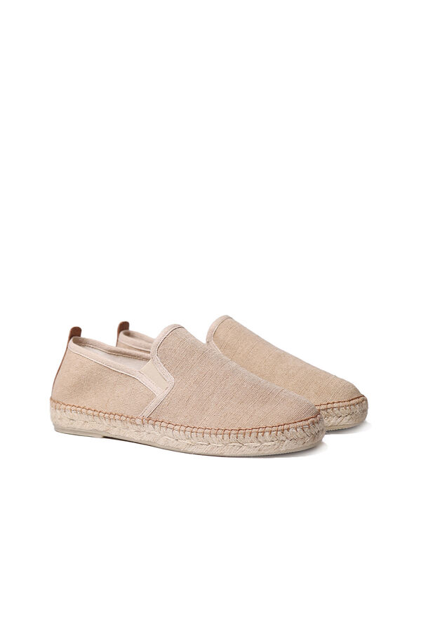 Toni Pons Espadrille clássica plano para homem Castanho
