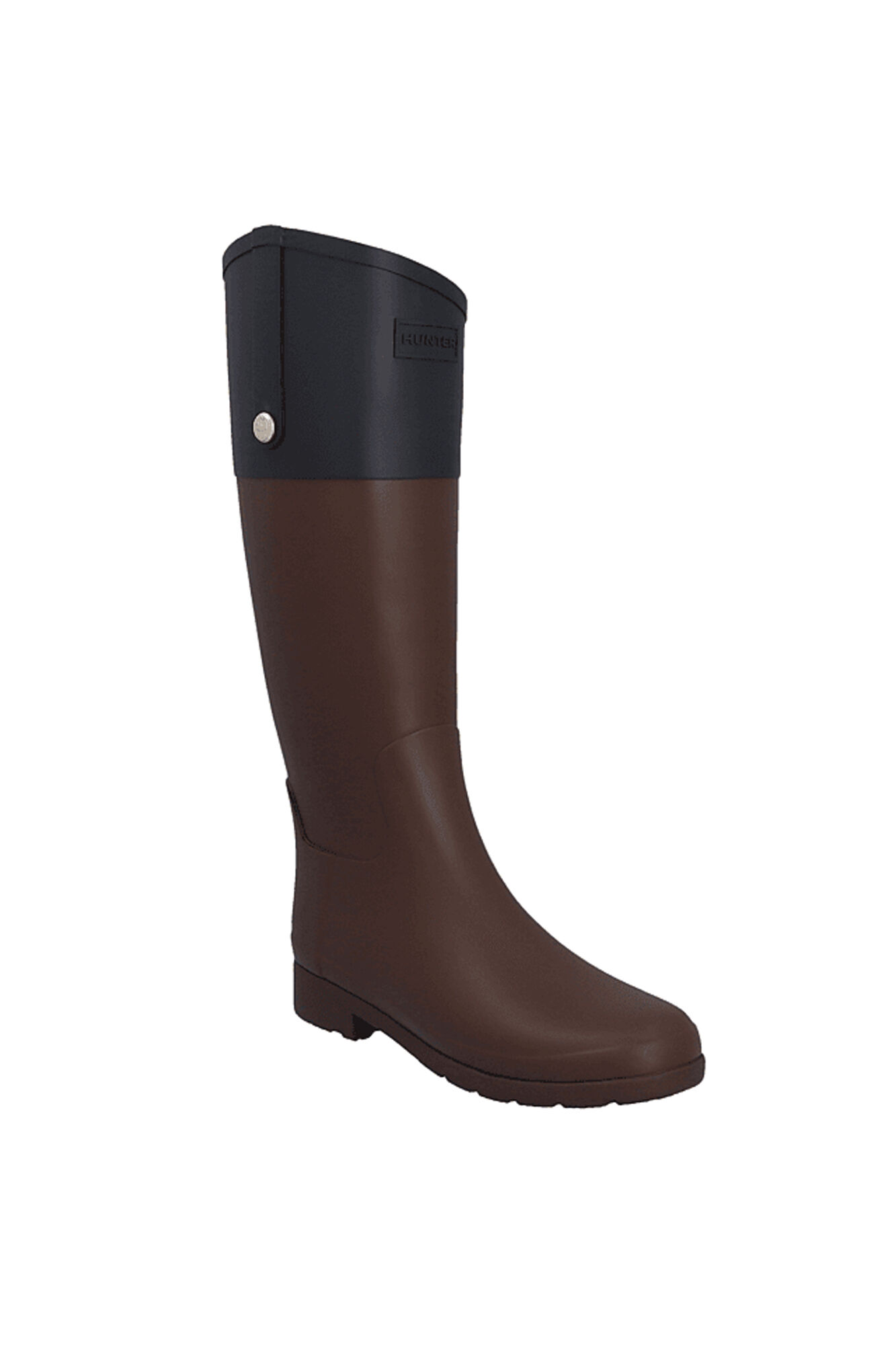 Hunter Botas de equita&ccedil;&atilde;o com acabamento refinado