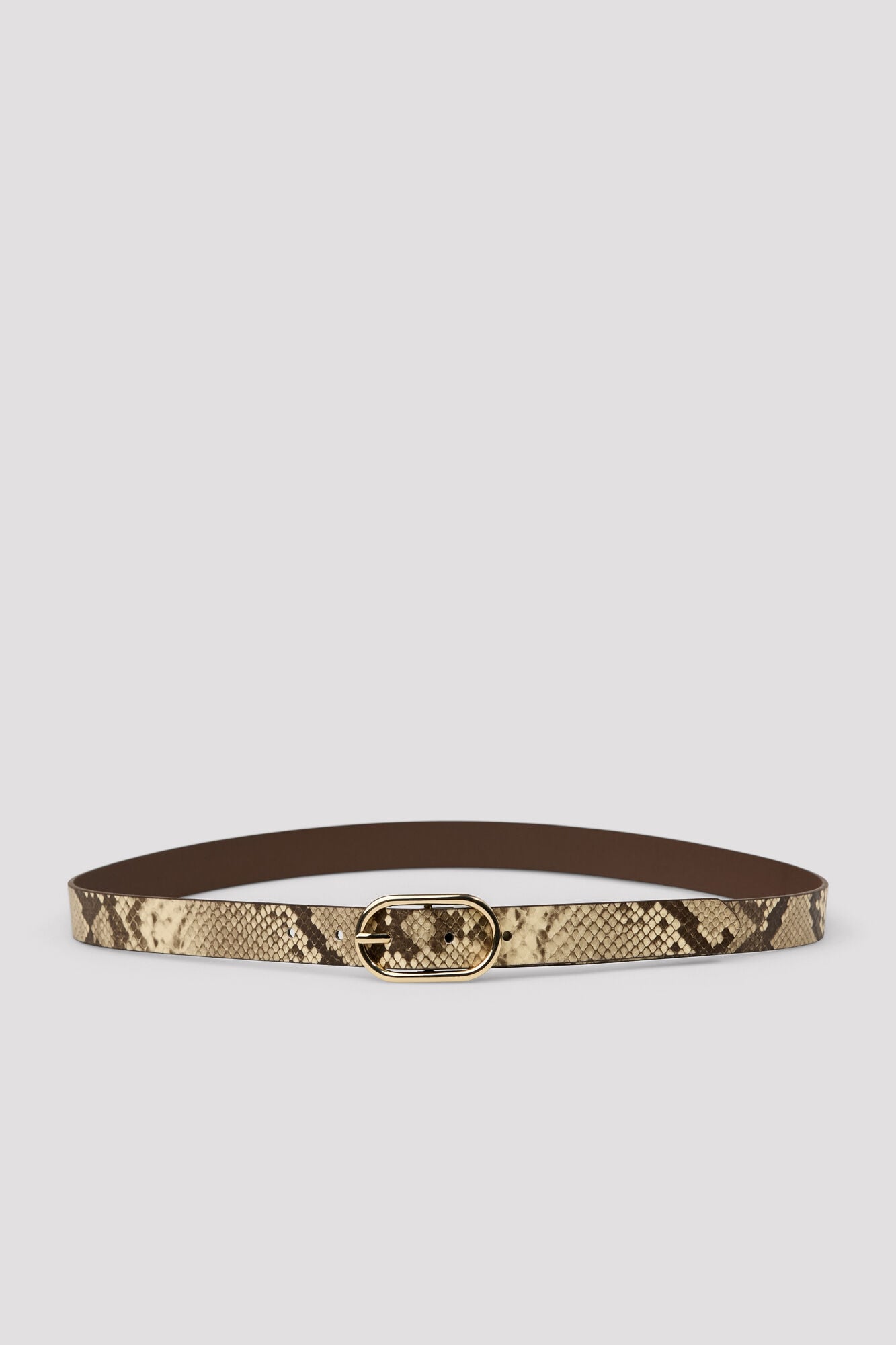 Cortefiel Animal print basic belt