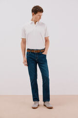 Cortefiel Pantalón vaquero regular fit Azul