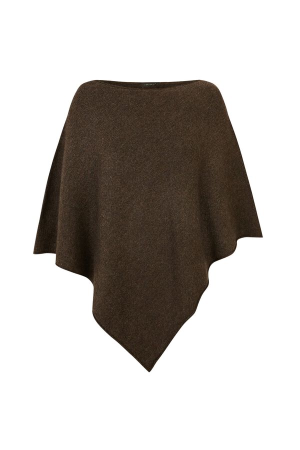 Cortefiel Soft touch poncho Kaki