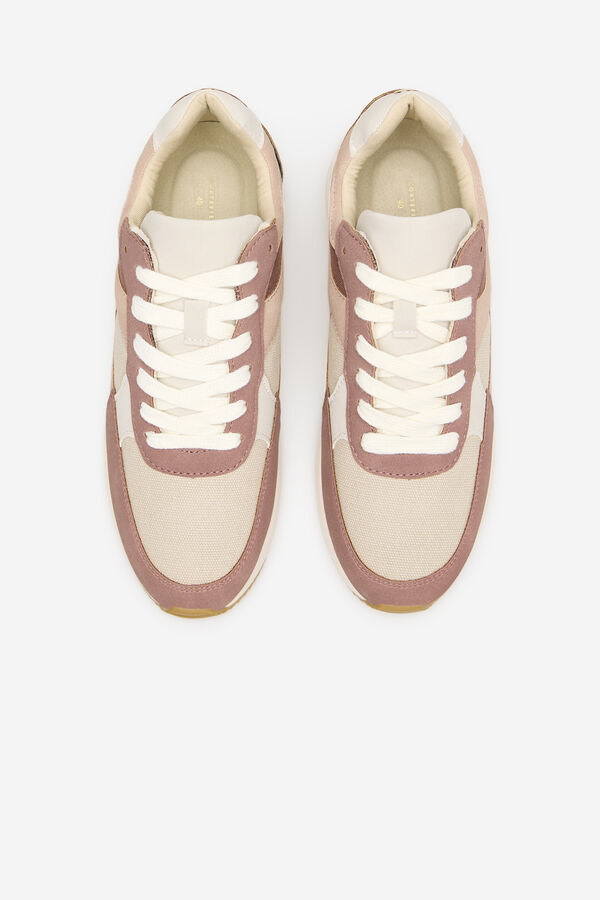 Cortefiel Sole soled shoe Pink