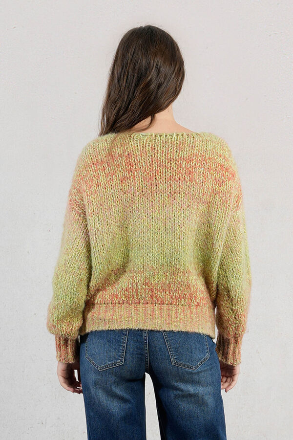 Molly Bracken Camisola tie dye de manga comprida Multicolorido