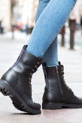 Panama Jack Botas de mulher em pele napa Preto