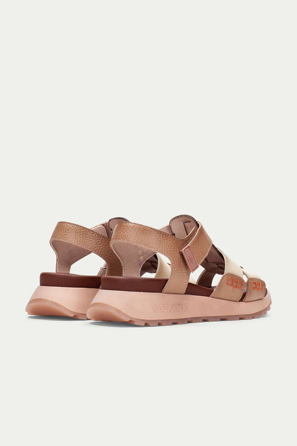 Hispanitas Sand&aacute;lia desportiva Castanho