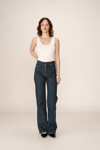 Grace & Mila Jeans de corte alto