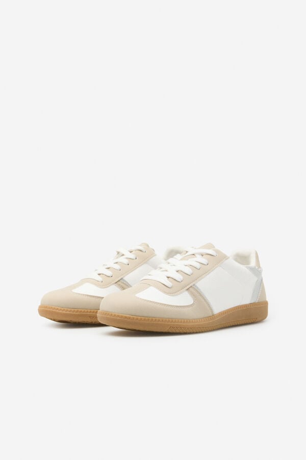 Cortefiel Trainers Ivory