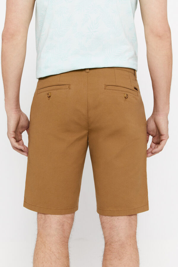 Cortefiel Bermuda shorts  Brown