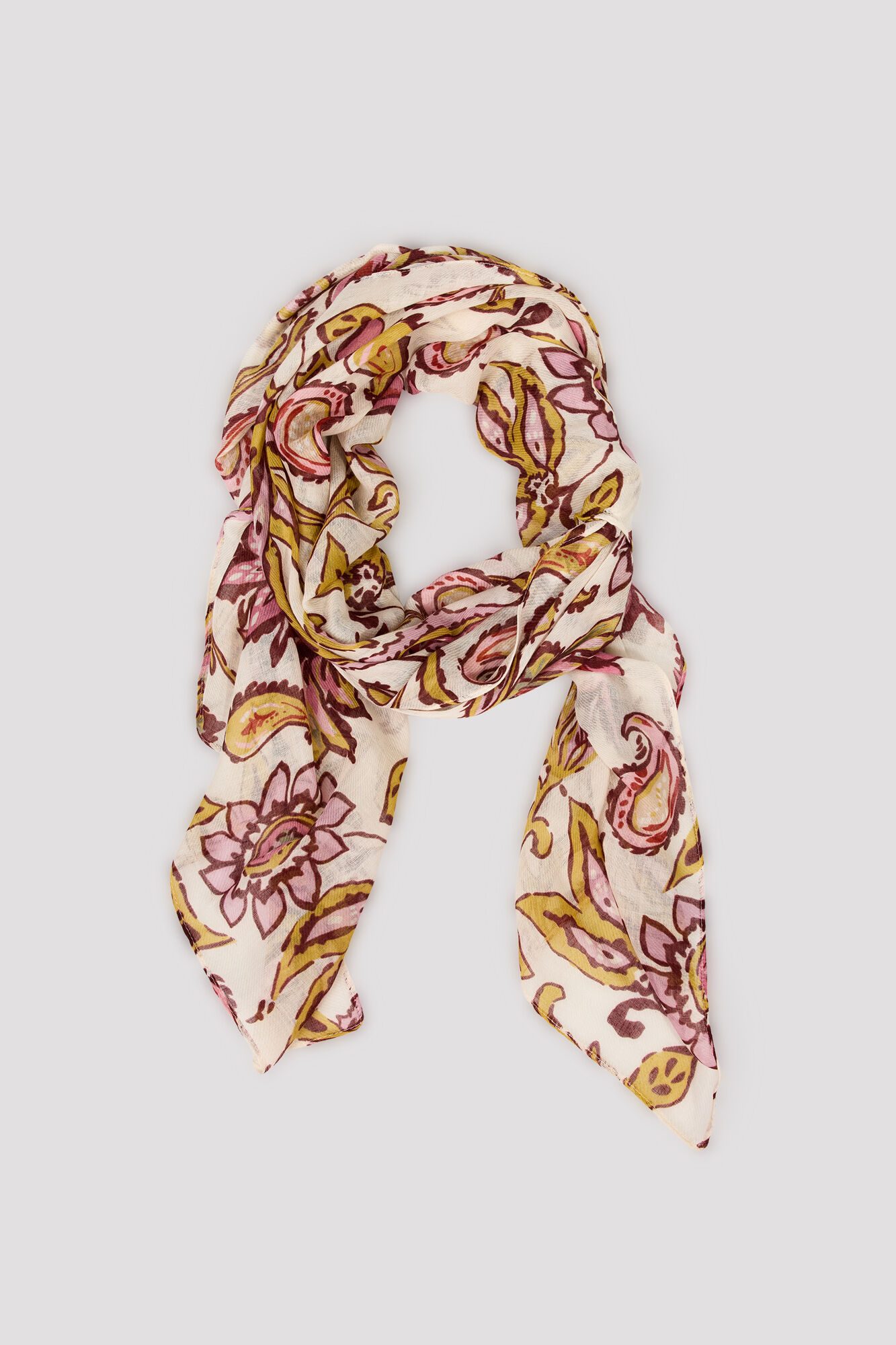 Cortefiel Fular floral multicolor