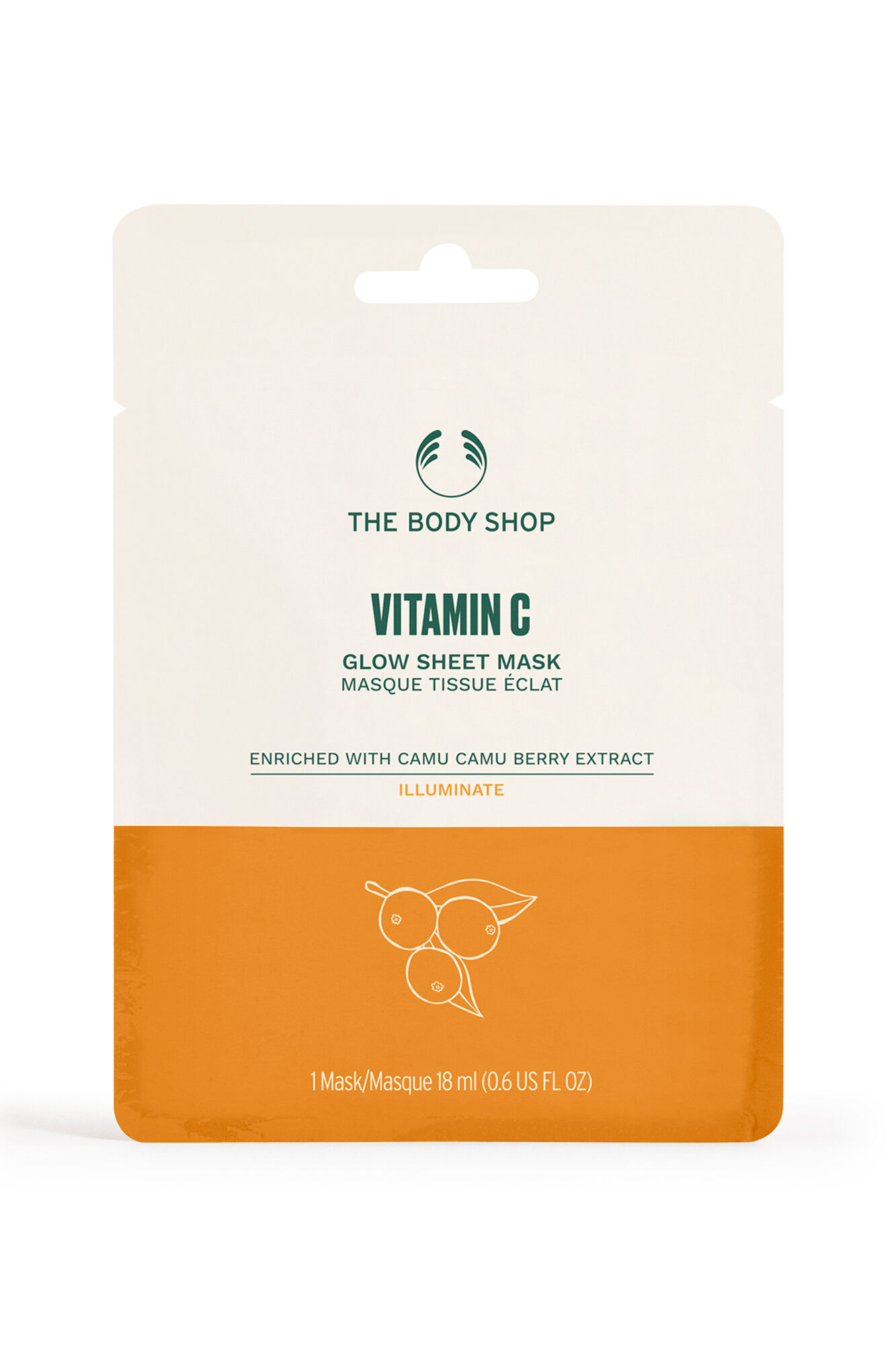 The Body Shop Vitamin C Glow Sheet Mask 18ml