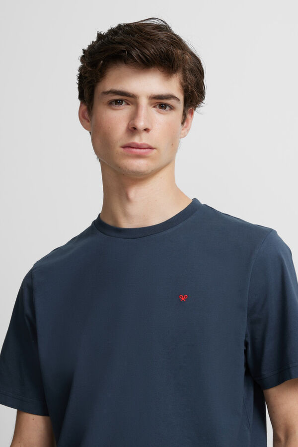 Silbon Camiseta silbon minilogo Azul marino