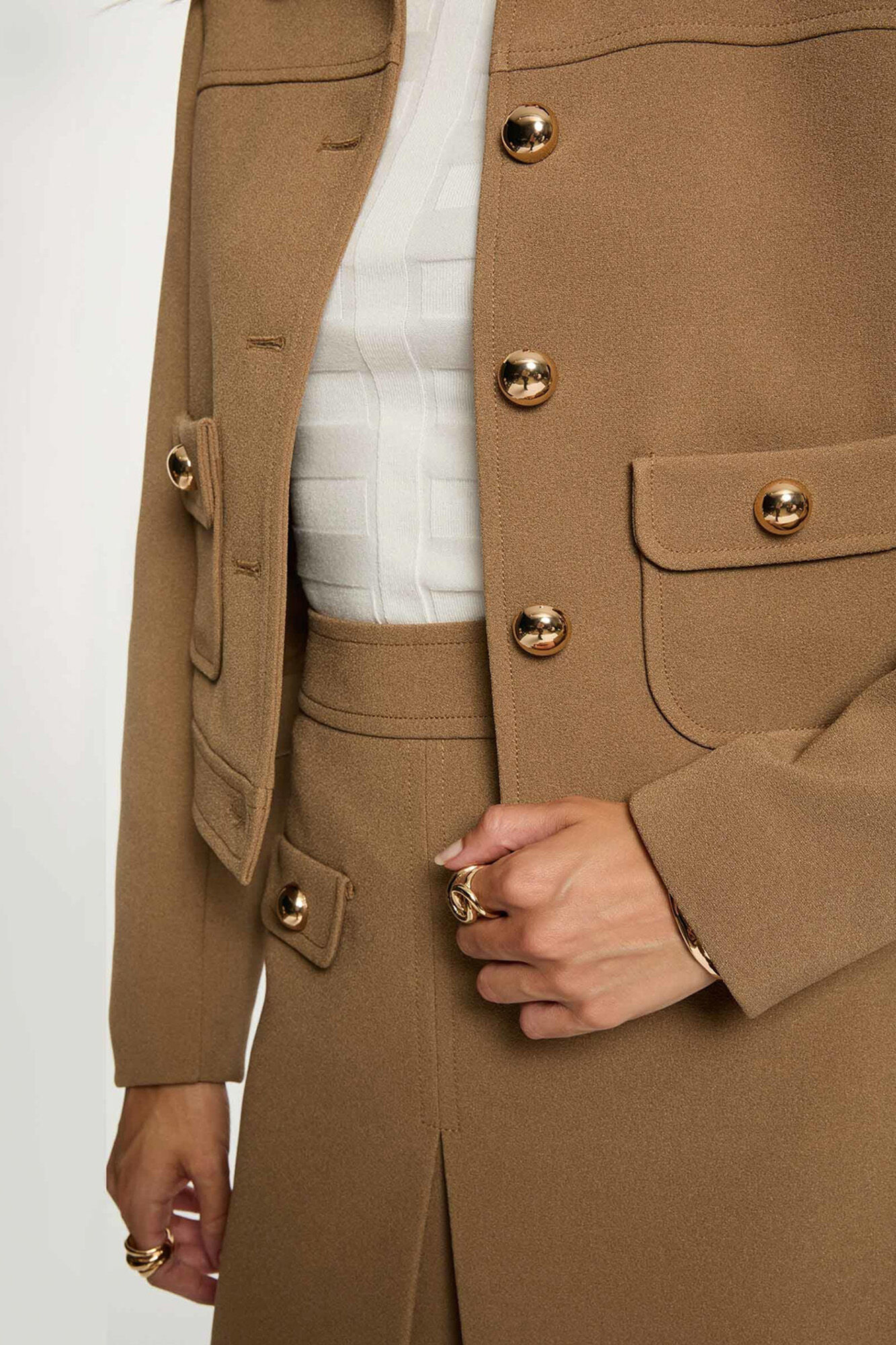 Morgan Casaco curta de manga comprida