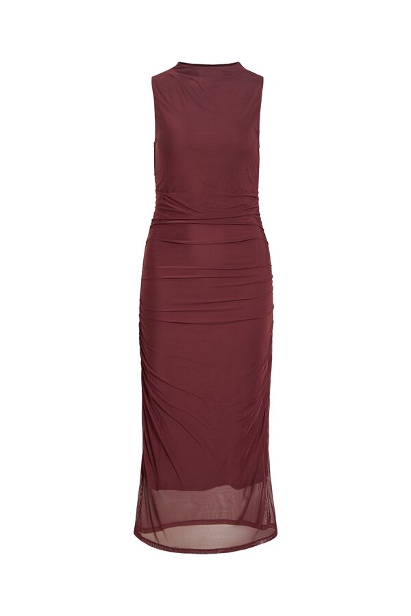 Vila Vestido midi drapeado Granada