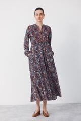 Cortefiel Fluid printed dress Multicolour