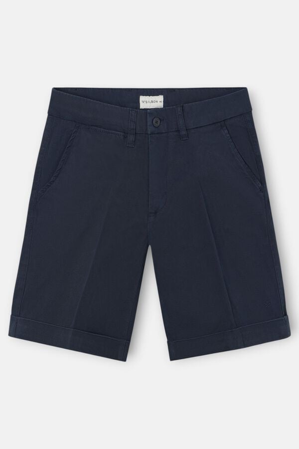Silbon Bermuda cl&aacute;ssica Azul
