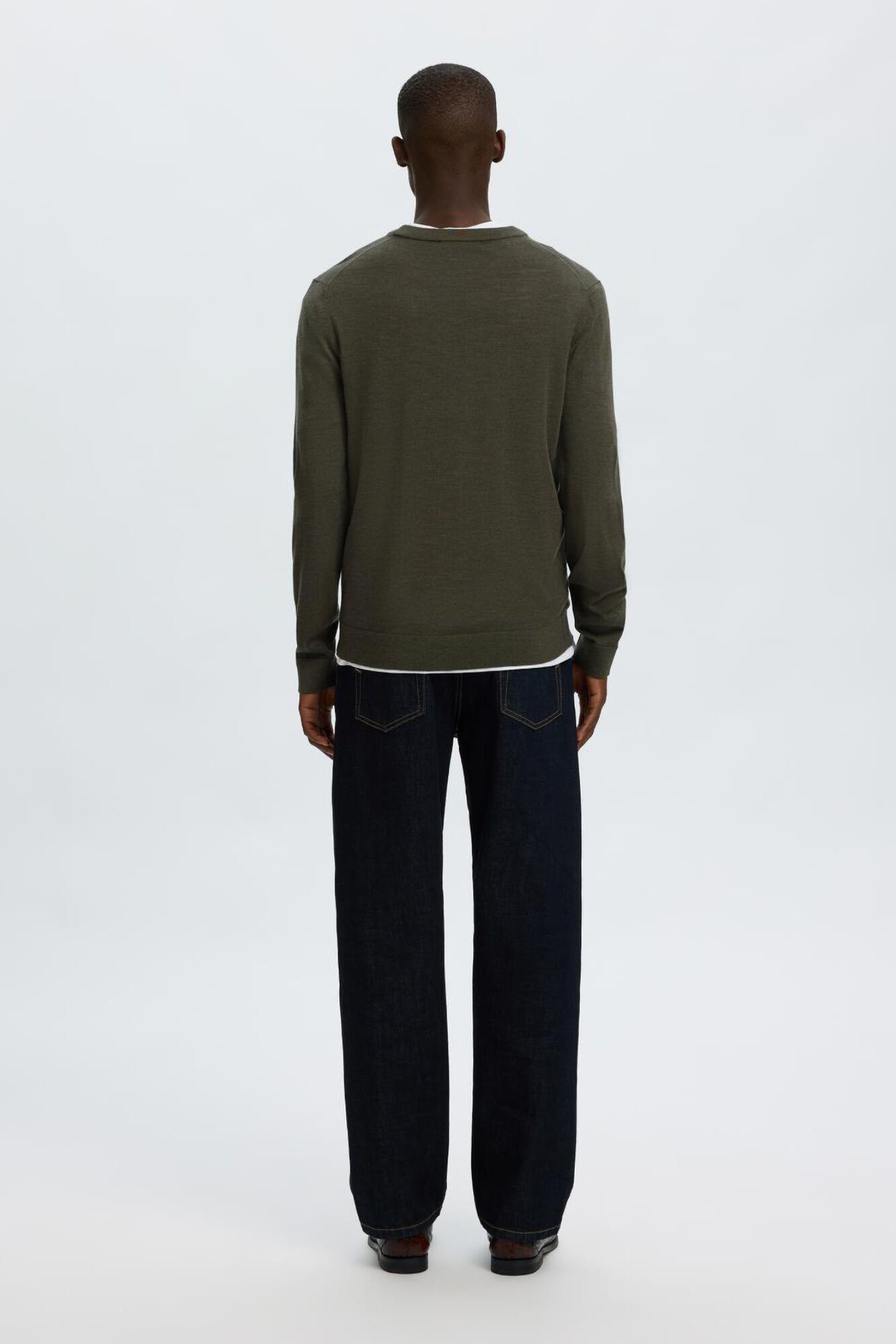 Selected 100% merino wool jumper