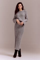 Cortefiel Skirt with veneered jersey-knit Printed grey