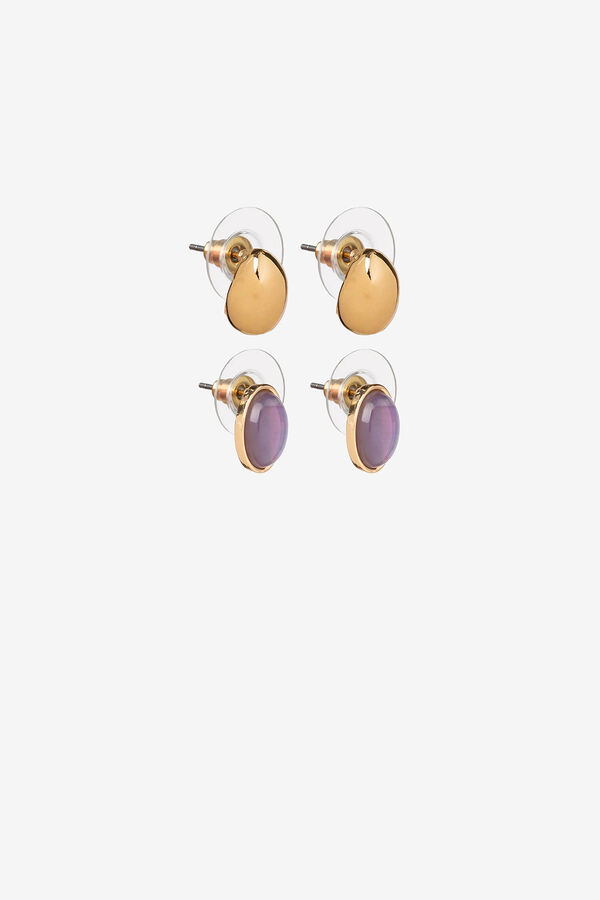 Cortefiel Earring pack Gold