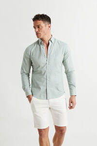 Williot Camisa Verde Micro Estrutura