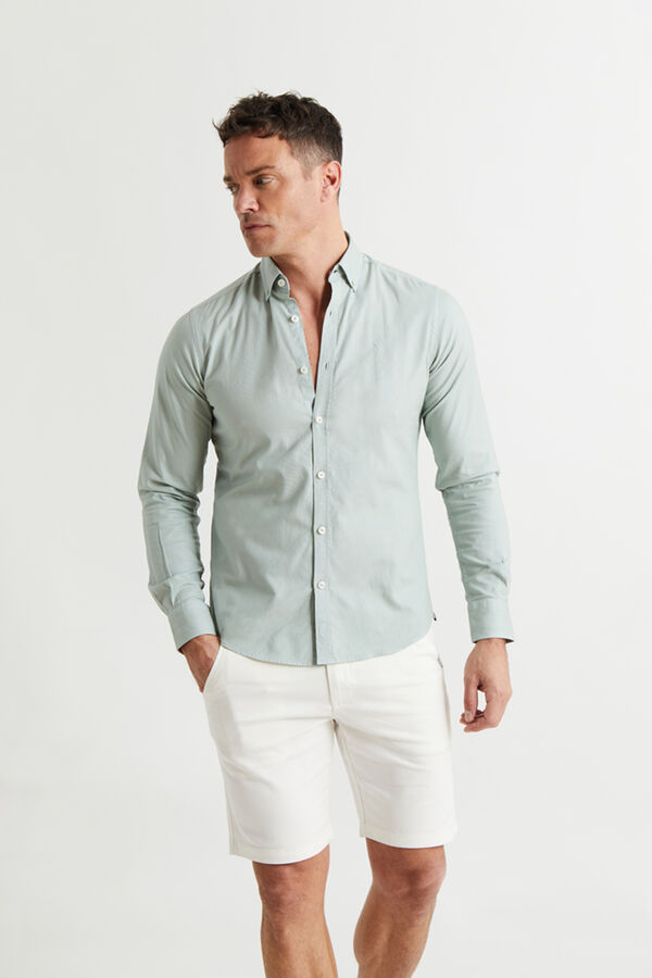 Williot Camisa Verde Micro Estrutura Verde