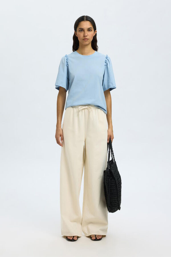 Selected Femme Short-sleeved T-shirt  Blue