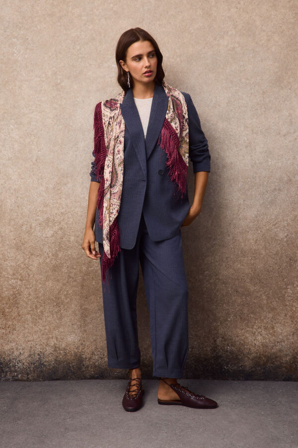 Slowlove Blazer oversized Cinzento