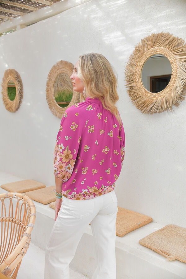 Jaase Blusa estampado floral Subiu