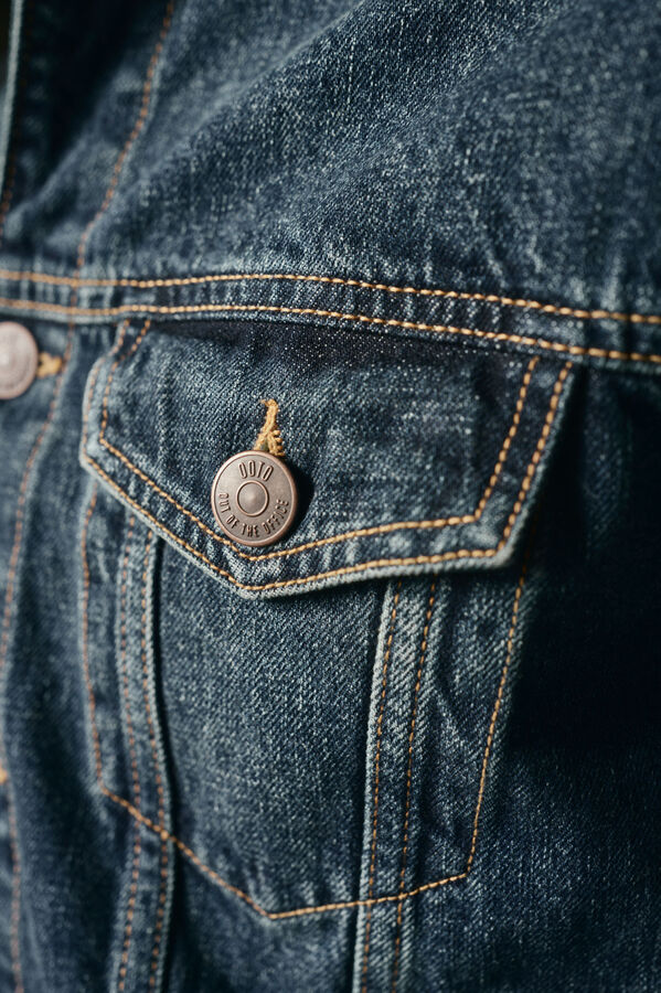 OOTO Blusão denim Azul