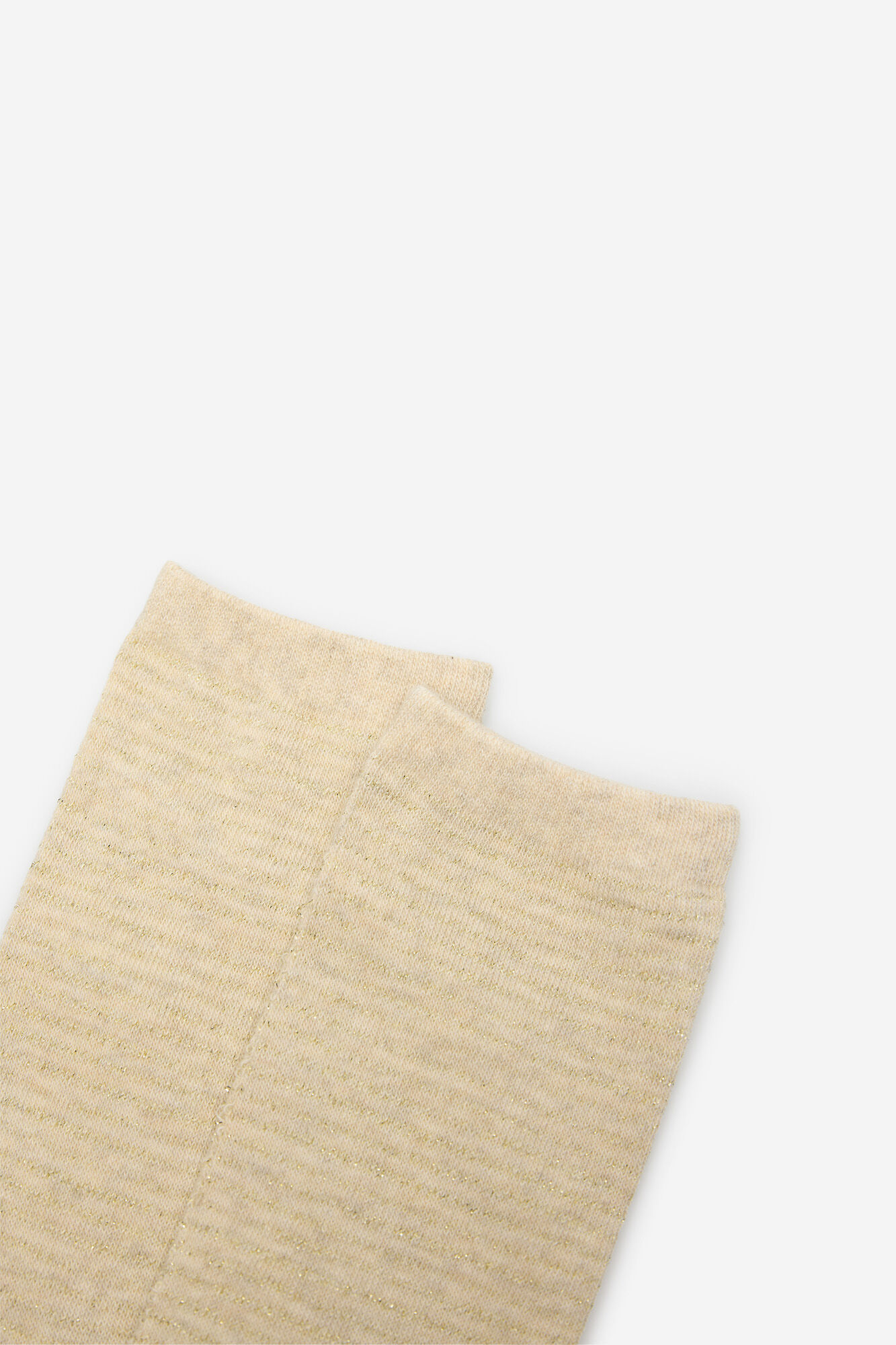 Cortefiel Long lurex striped socks