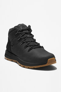 Cortefiel Half-calf boot Black