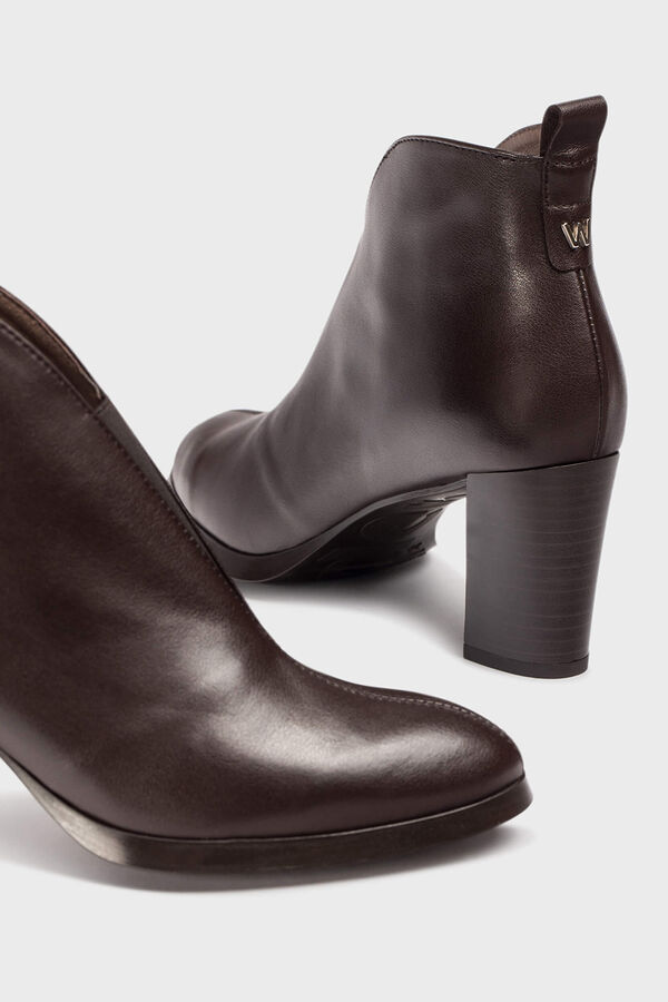 Wonders Botins VFLEX13 Castanho