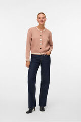 Vero Moda Jersey-Knit bomber jacket  Brown