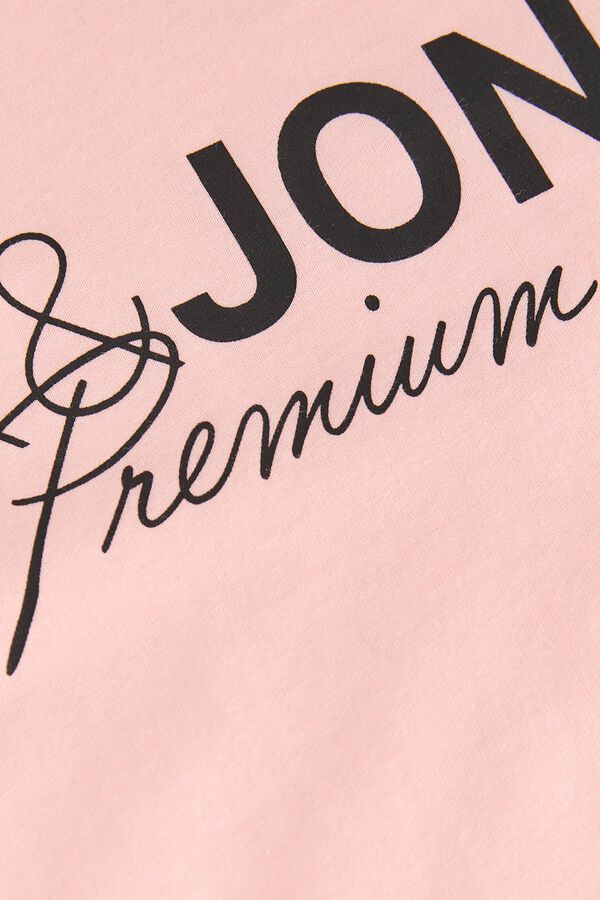 Jack & Jones Short sleeve logo T-shirt Pink
