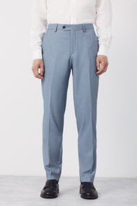 Cortefiel XXI Serie blue serrated trousers