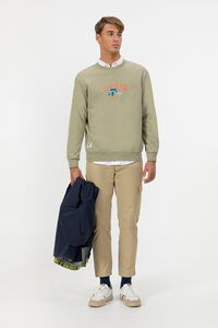 elPulpo Sudadera estampado surfer car