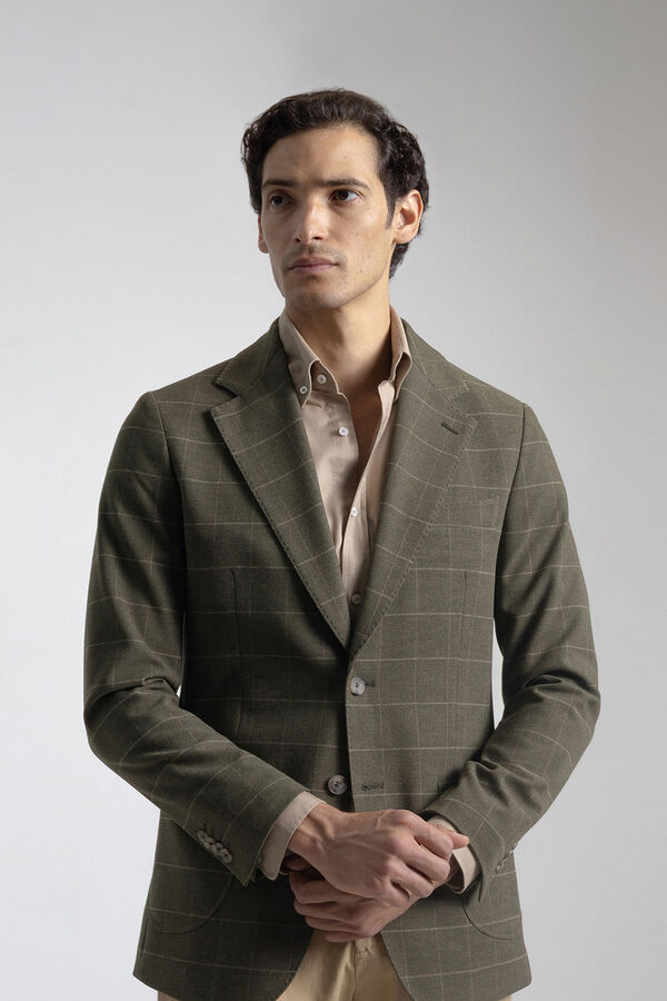 PuroEGO Moldura de janela americana fina Verde