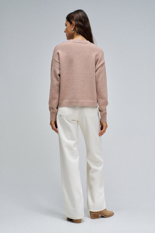 Salsa Jeans Jersey de punto con branding Beige