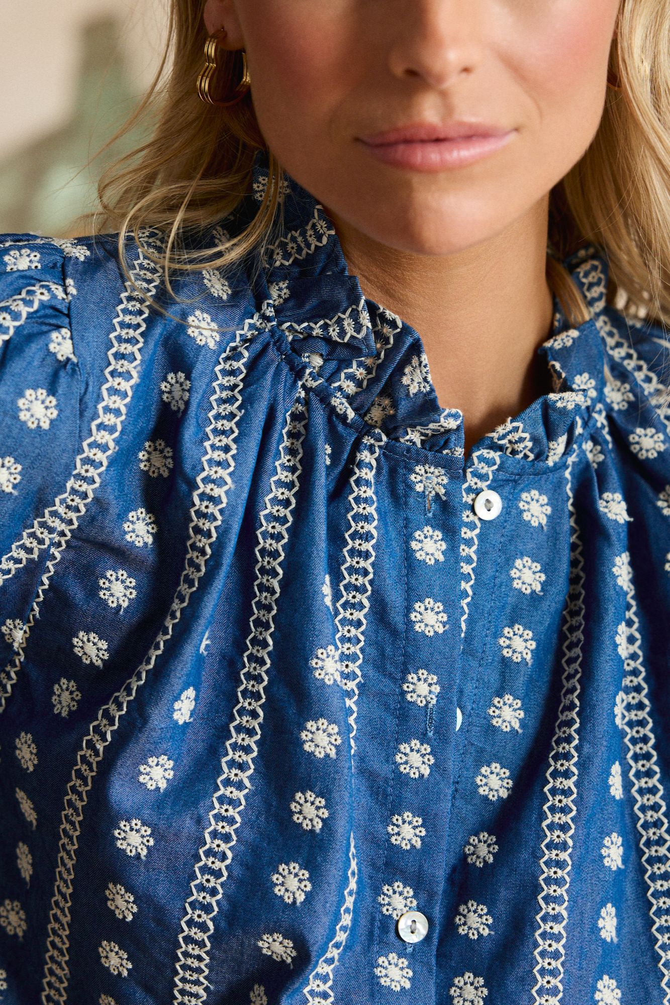 Pol&iacute;n Et Moi Camisa bordados Anna