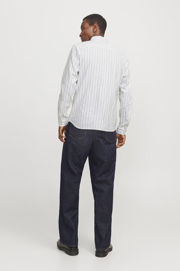 Jack & Jones Camisola oxford slim fit Branco