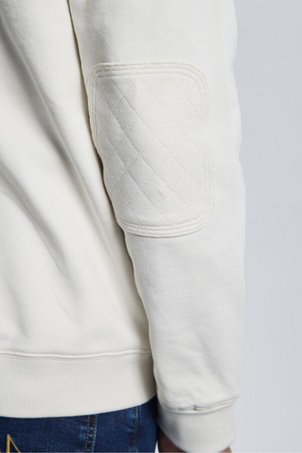 Valecuatro Sweatshirt smoking off-white Ecru