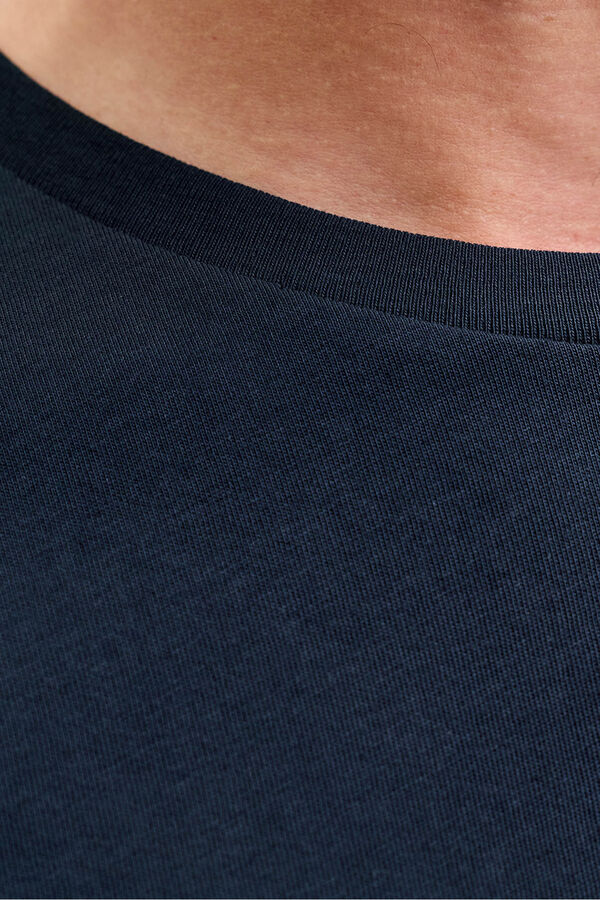 Jack & Jones T-shirt estampada à frente Azul