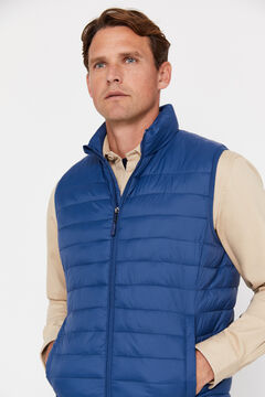 Cortefiel Ultralight vest Blue
