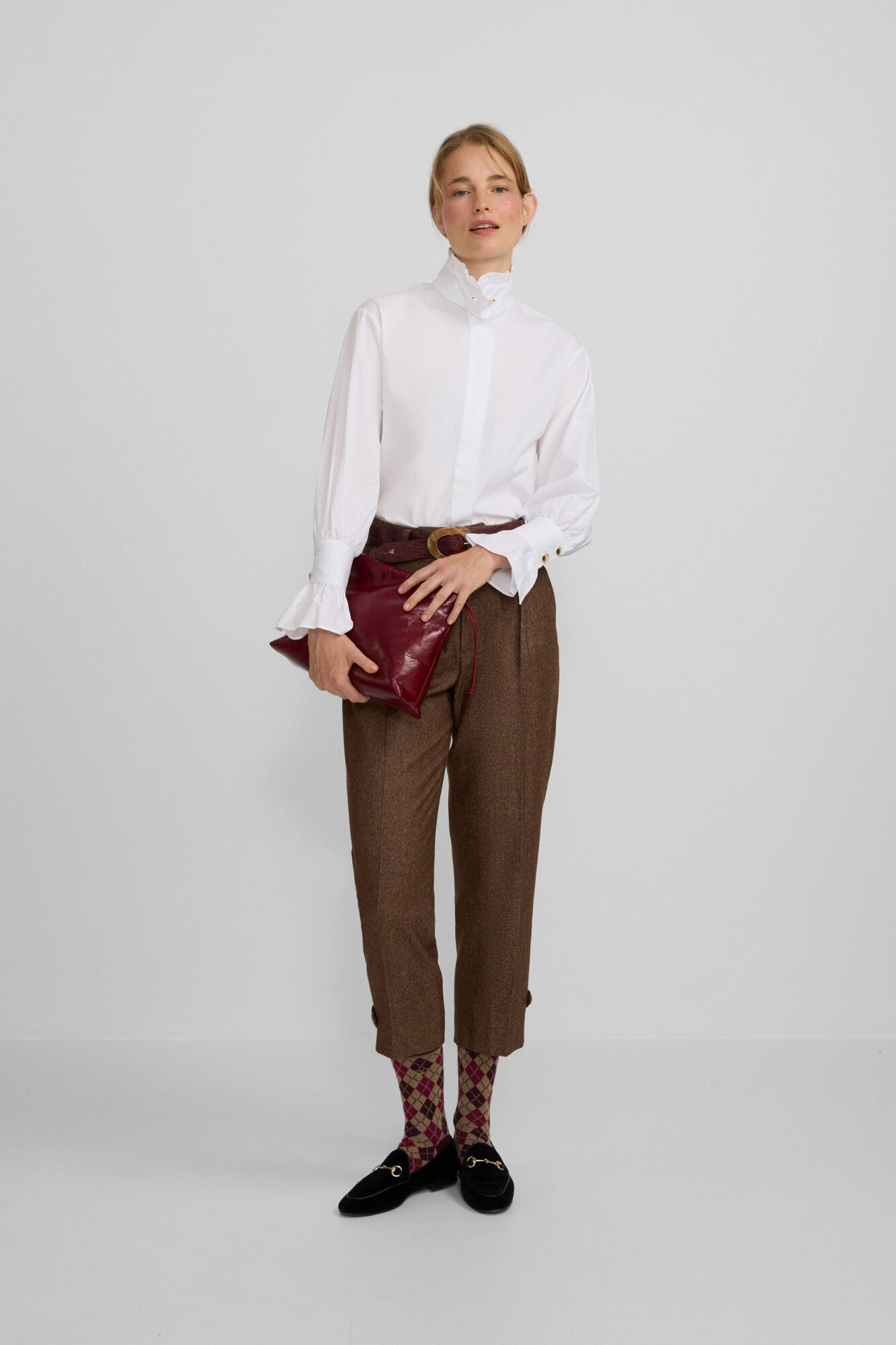 Silbon Camisa com detalhe de punho