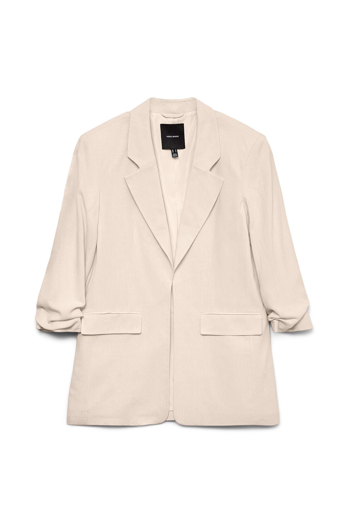 Vero Moda Blazer de linho manga 3/4