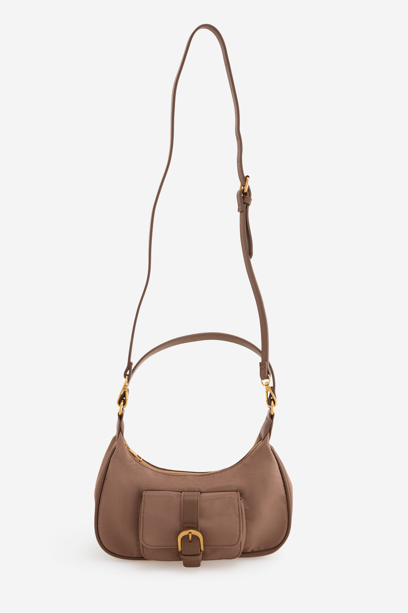 Cortefiel Multi-pocket baguette bag