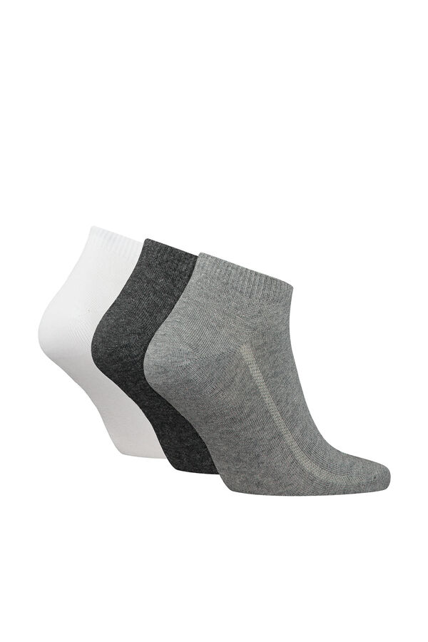 Cortefiel Levi's® 3 Pack Ankle socks Grey