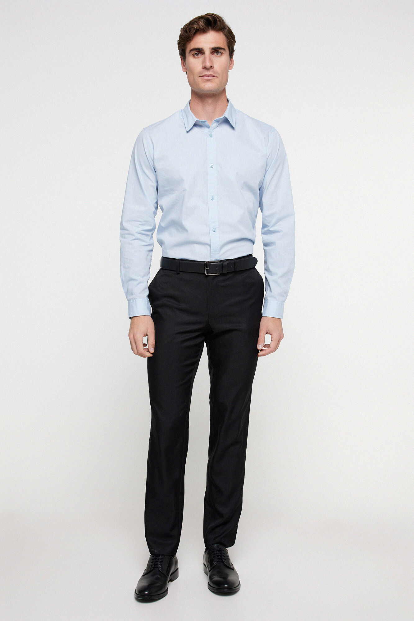 Pantalon de vestir slim fit Pantalones de hombre Cortefiel